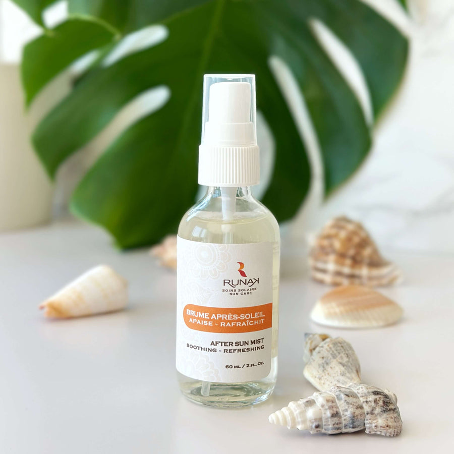 Brume rafraîchissante avant & après-soleil