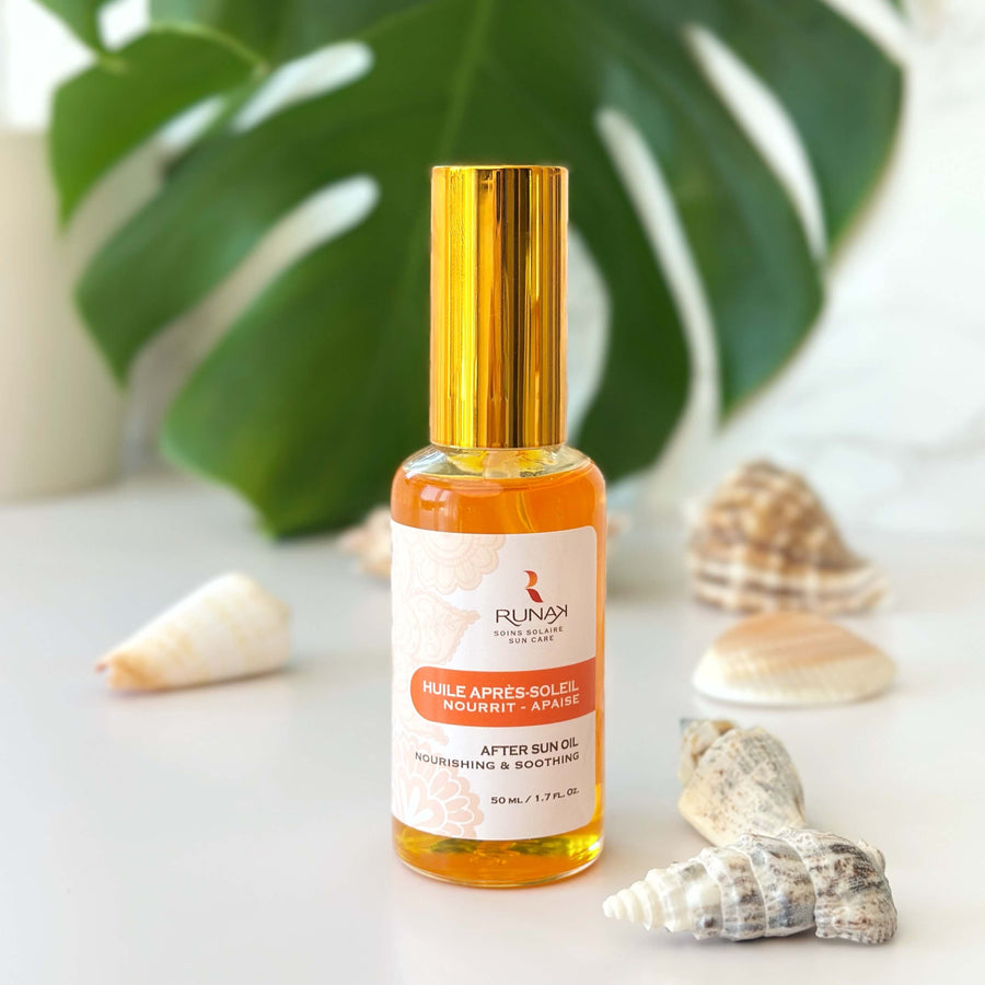 after sun oil natural