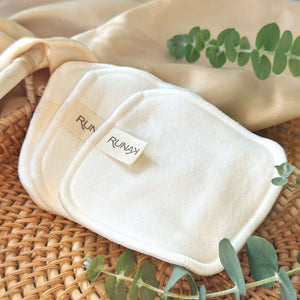Lingettes biodégradables Runak – Démaquillage naturel et durable