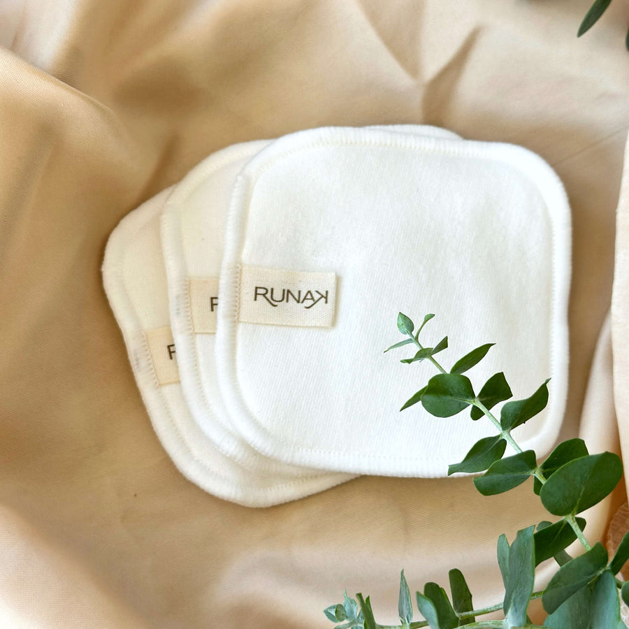 Lingettes biodégradables Runak – Démaquillage naturel et durable