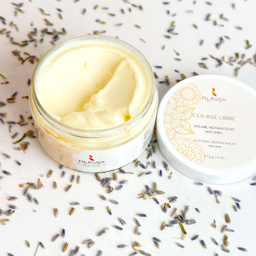 Baume fondant pour la peau - COURSE LIBRE