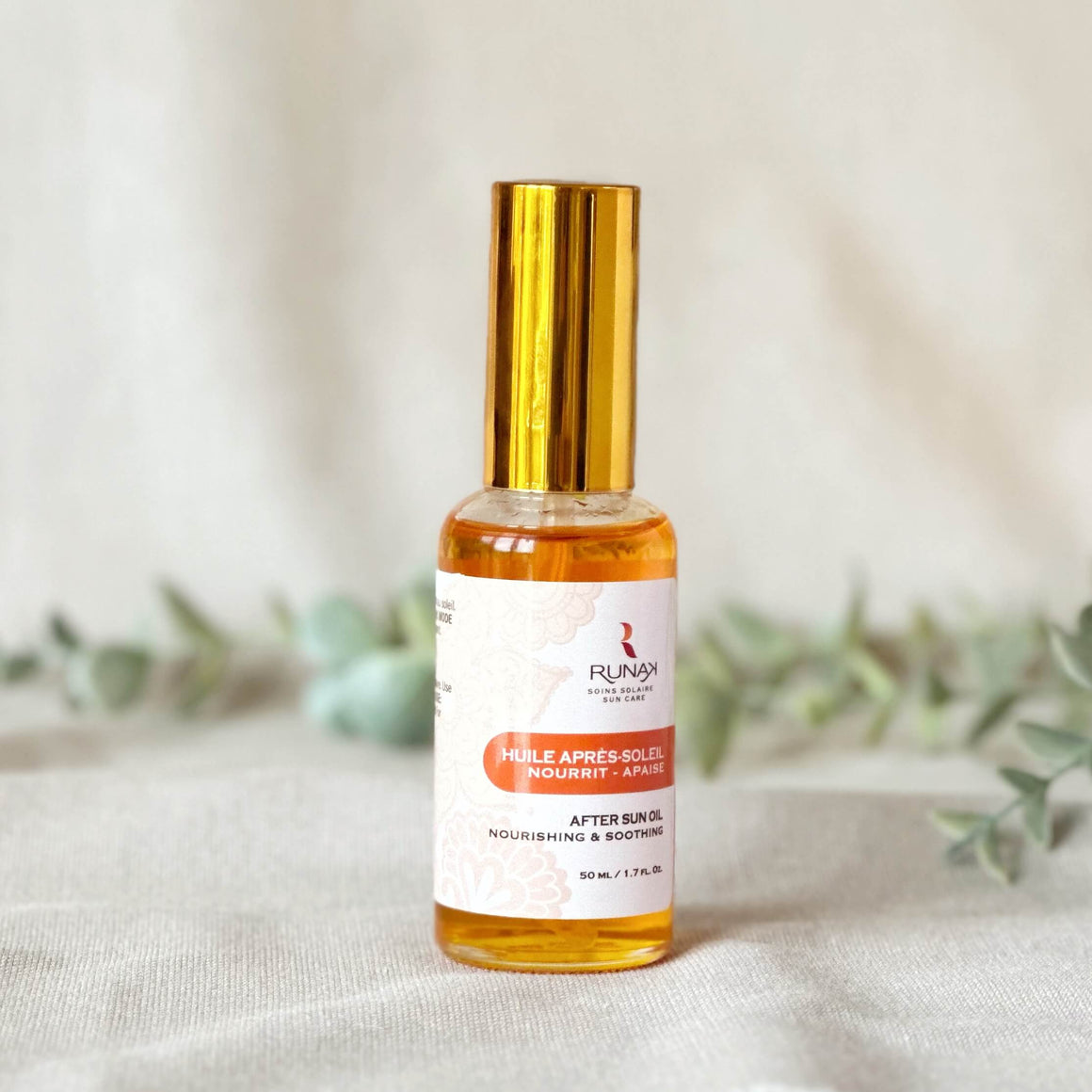 after sun oil natural