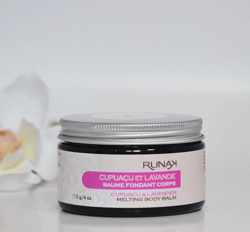 Baume fondant corporel au beurre de Cupuaçu et Lavande - RUNAK