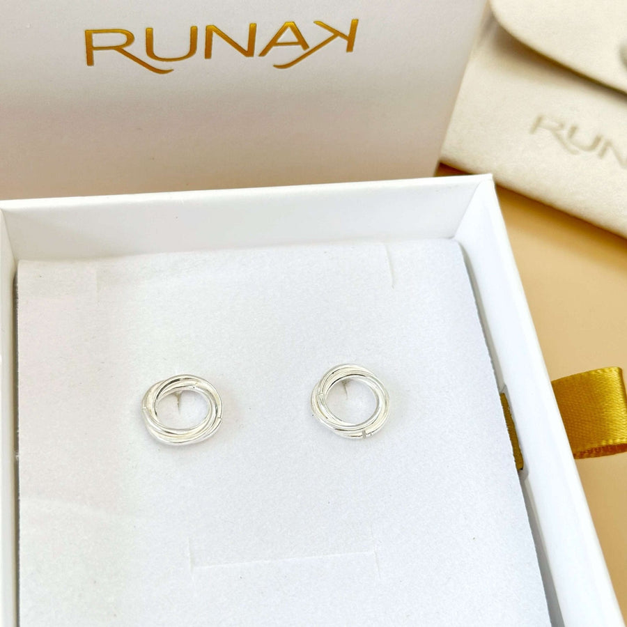 Boucles d'oreille - ARGENT 950 - RUNAK