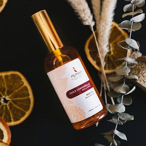 Huile corporelle brillance - RUNAK